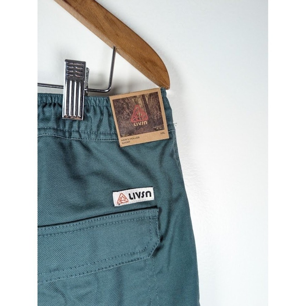 LIVSN Men's Holler Shorts Size XXL 36" Waist Flex Canvas Outdoor Hiking NEW - Picture 7 of 8